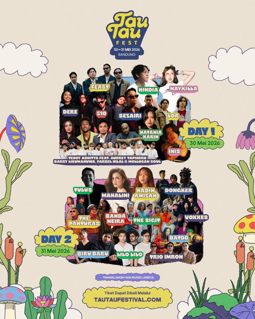 Penampilan Spesial Tau Tau Festival Vol 5!❤️🔥 Makin Banyak, Makin Gokil 🤩 Jangan sampai ketinggalan & kehabisan tiket deh pokonya kata gueh🙂↔️ 🎟️ tautaufestival.com Yuk follow @tangkabam_ambyarr untuk informasi update seputar konser musik.