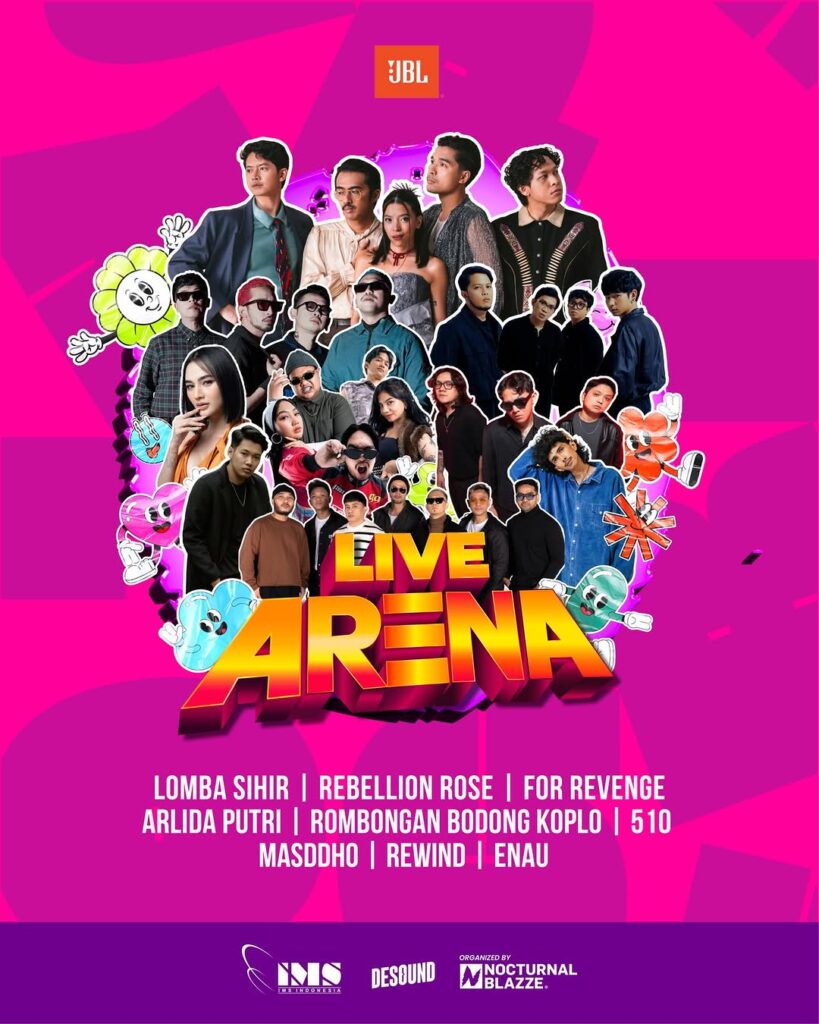 Stage siap. Crowd siap. Full lineup Live Arena 2026 akhirnya diumumin🔥 🎫 Grab your ticket sekarang & jangan cuma jadi penonton cerita orang. See u at @livearena.id 🗓️ 31 Mei 2026 📍 AEON MALL DELTAMAS, CIKARANG 🎟️ Tiket bisa kalian amankan di link bio @livearena.id Yuk follow @tangkab_ambyarr untuk informasi update seputar konser musik.