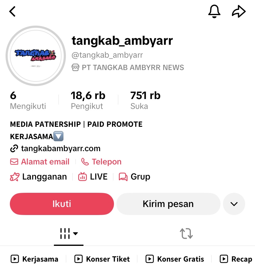 Dokumentasi Profil Tangkab Ambyarr